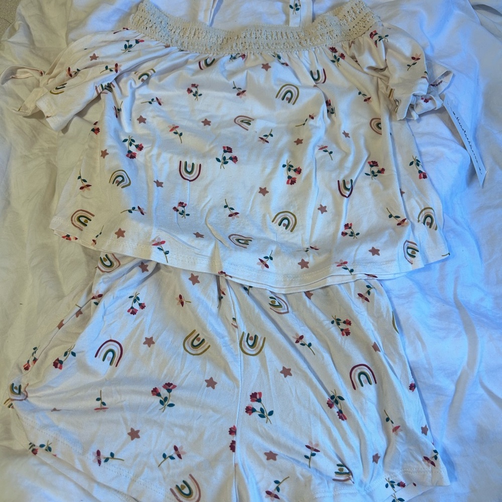 Girls Short Set Size 7